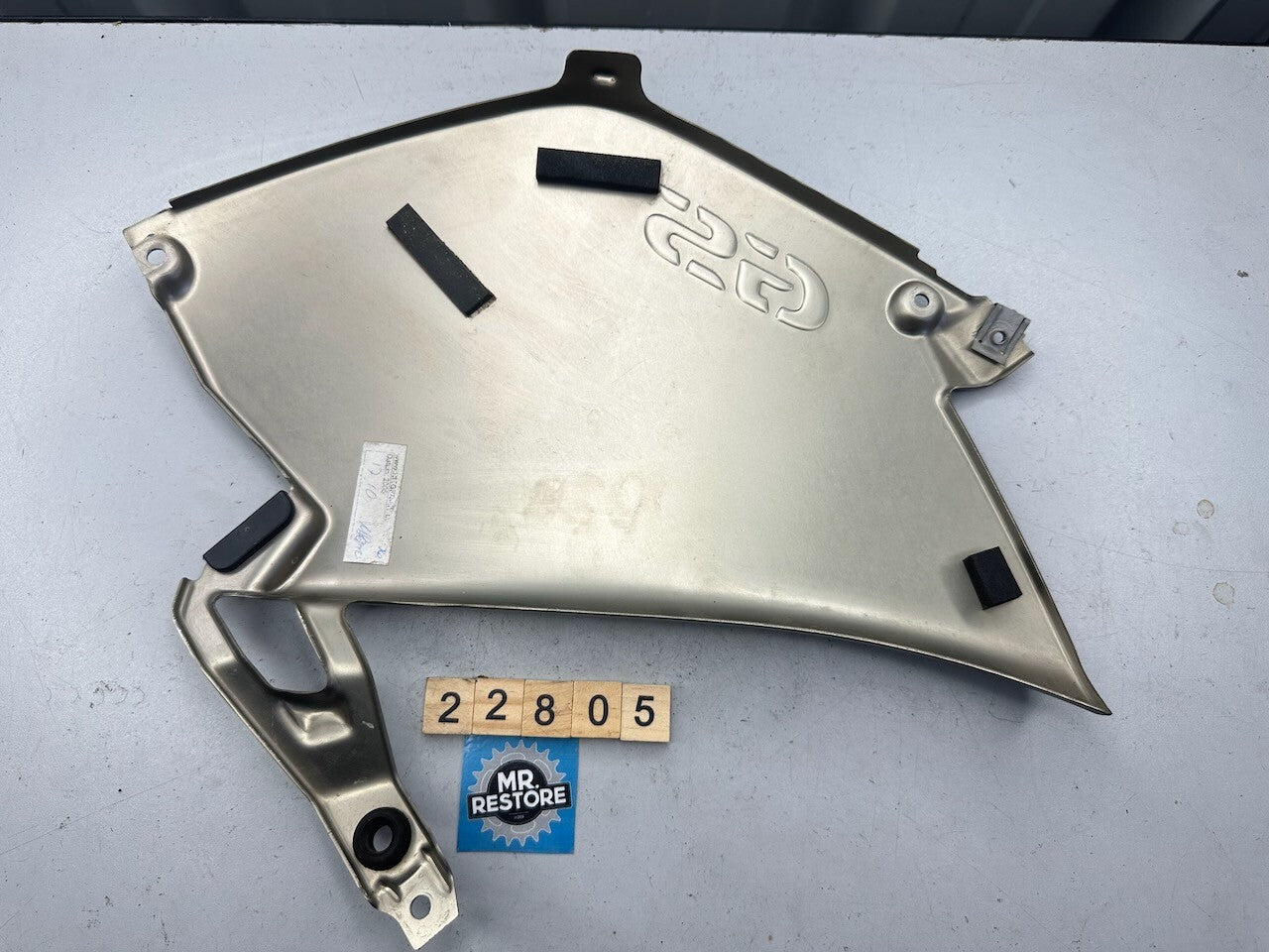 BMW R1200GS ADV '05-13' Left Hand Gold Tank Trim Panel 46637727269