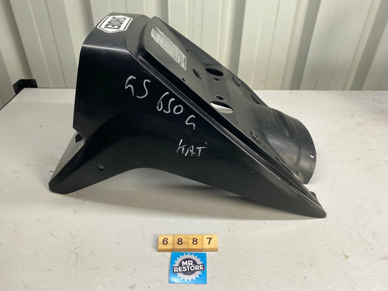 Suzuki GS650 G Katana Rear Mudguard Fender Tail Piece Registration Plate Holder