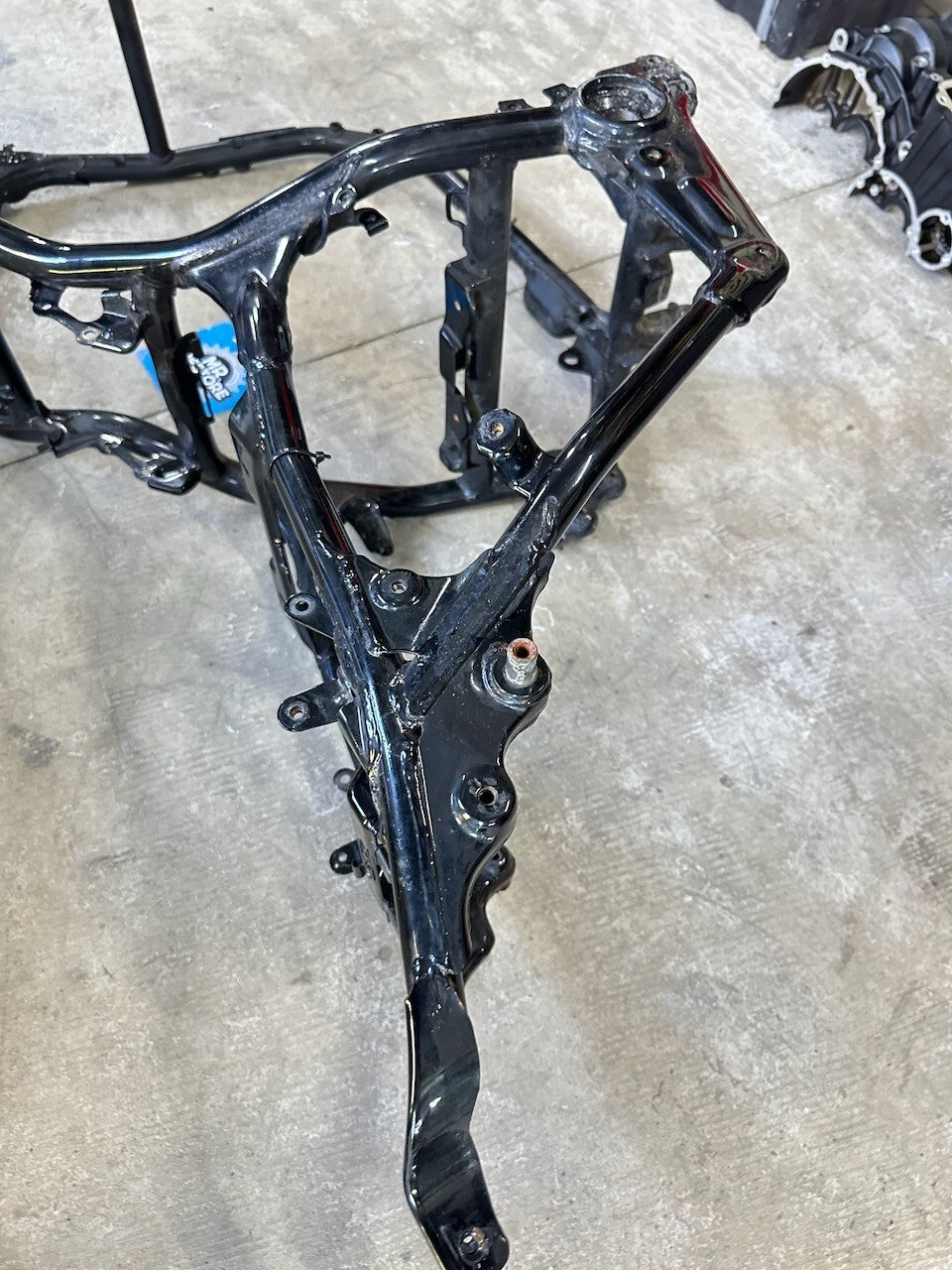 Yamaha V-Max 1200 VMX12 1985 Frame (Clear title and Straight)
