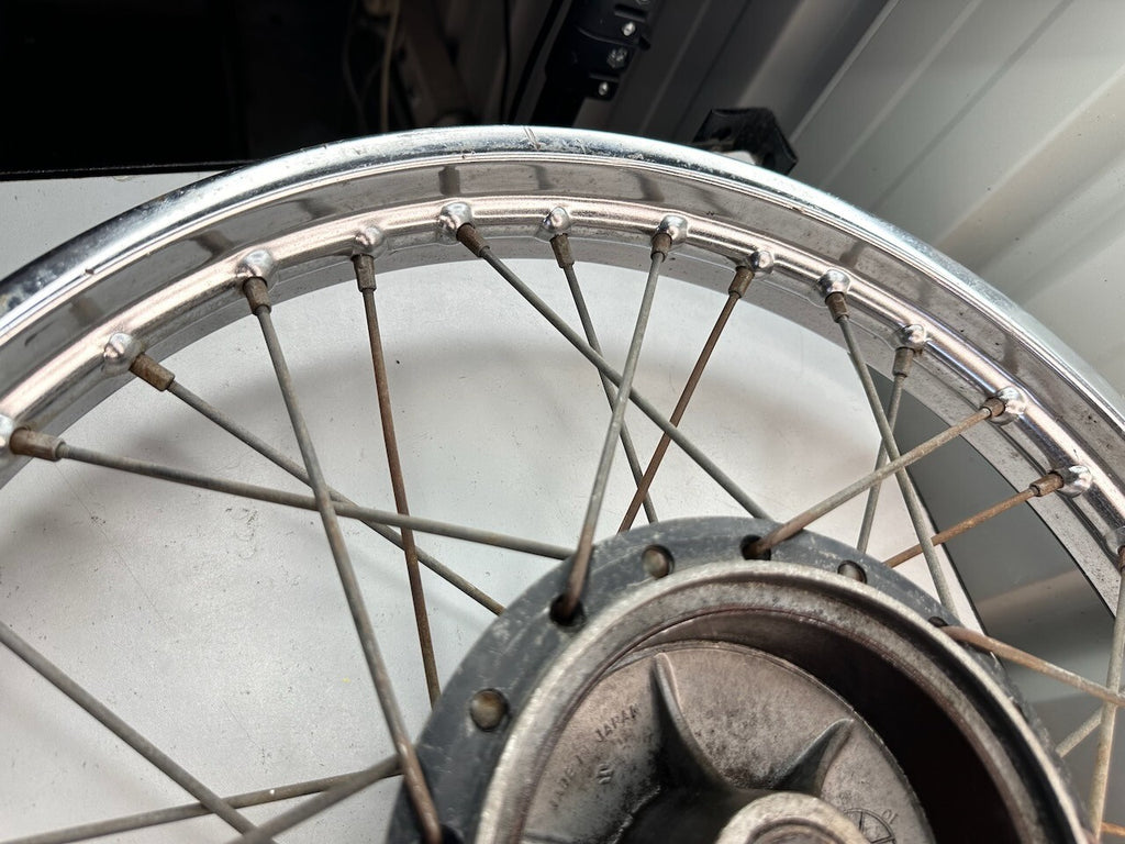 Suzuki TS125 1.60 x 18" OEM Takasago Rear Wheel