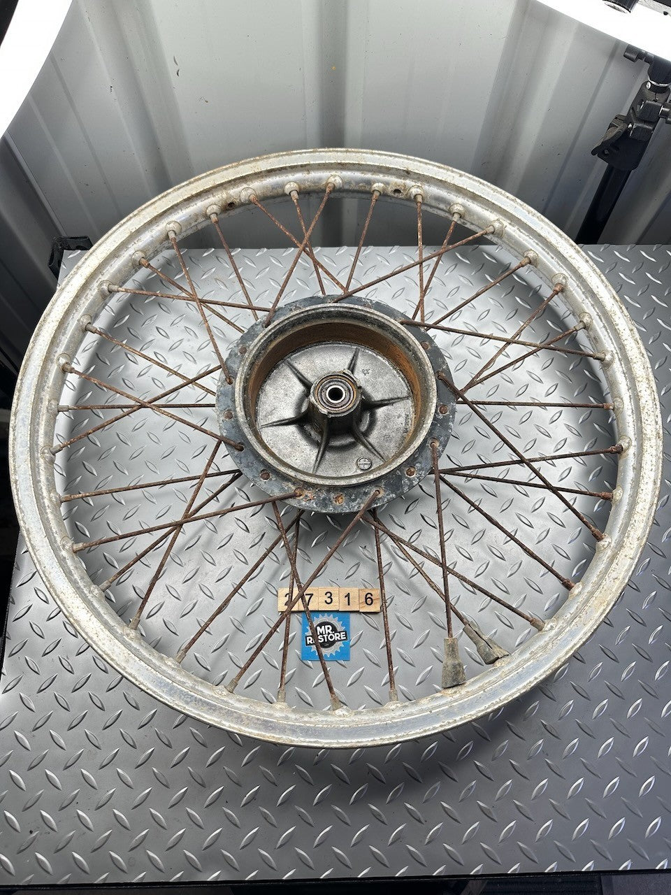 Suzuki SP370 '78-79' 21" Front Wheel