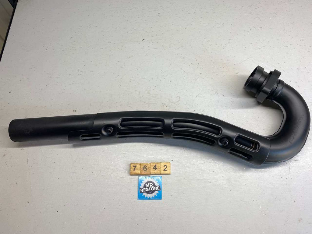 Kawasaki KL600R Exhaust Header & Guard - Painted Stainless Steel KHI E014 - OEM
