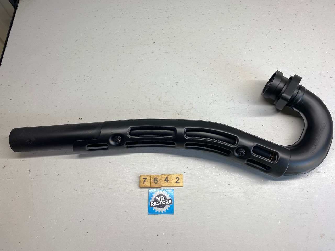 Kawasaki KL600R Exhaust Header & Guard - Painted Stainless Steel KHI E014 - OEM