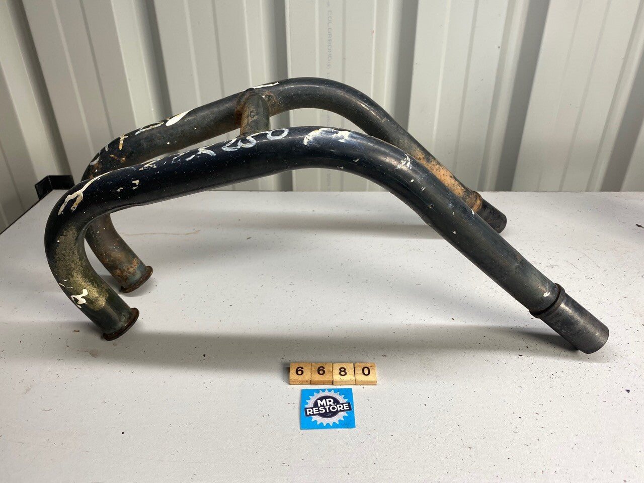 Kawasaki ZZR250 GPX250 Headers Downpipes