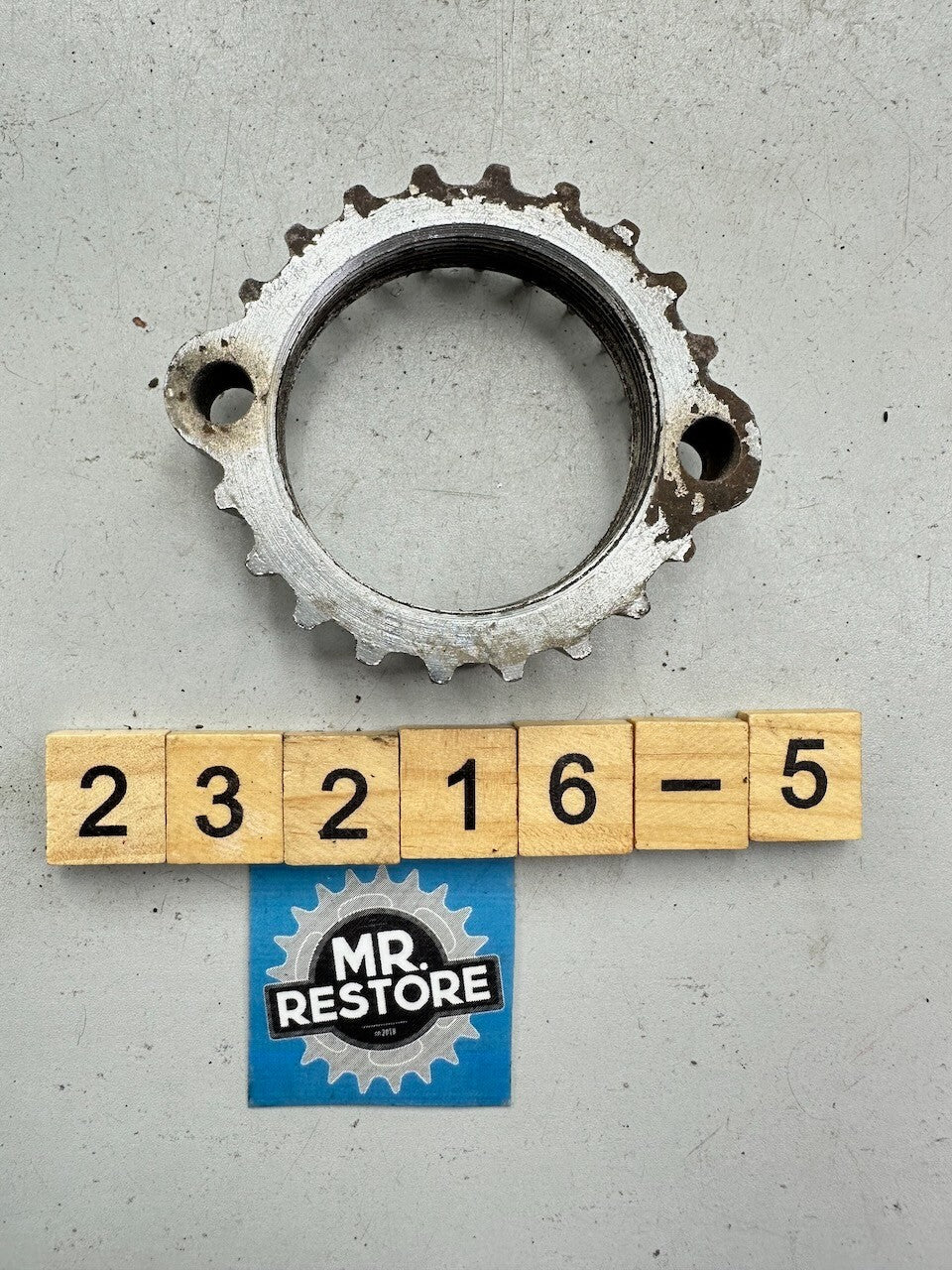 Suzuki GT OEM Threaded Exhaust Ring Nut Flange Joint Clamp