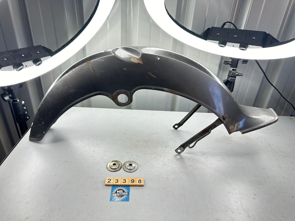 Yamaha V70 V80 V90 Front Mudguard Fender & Bracket (damaged)