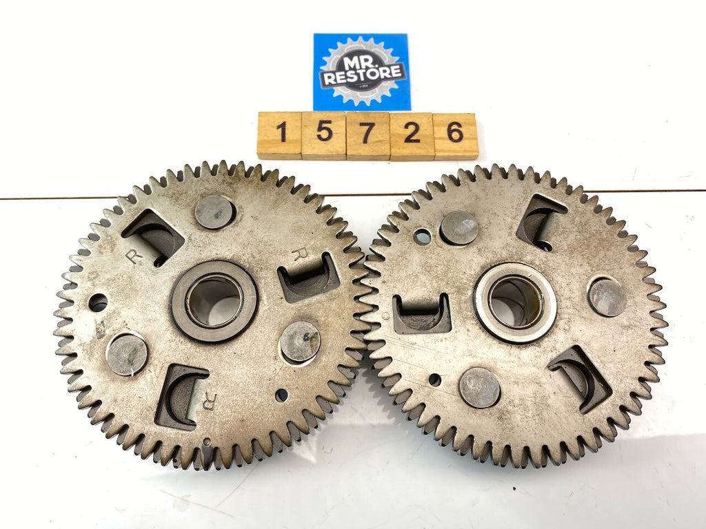 Yamaha XV1100 XV1000 XV750 XV700 Virago Pair Cam Chain Sprocket Assys