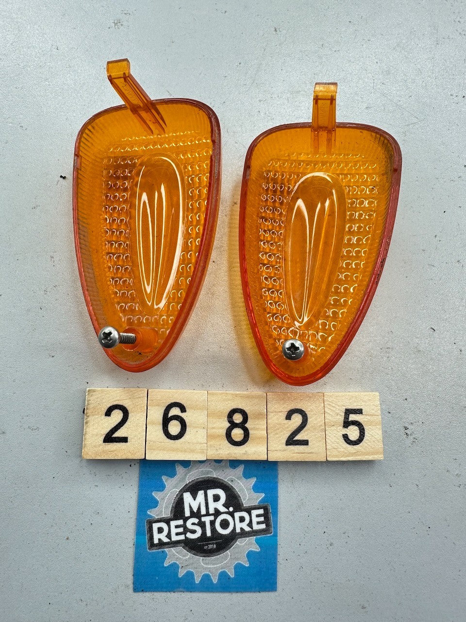 BMW K1200S '03-08' K1300S R1200GS R1200R F800S Pair Indicator Lamp Lenses