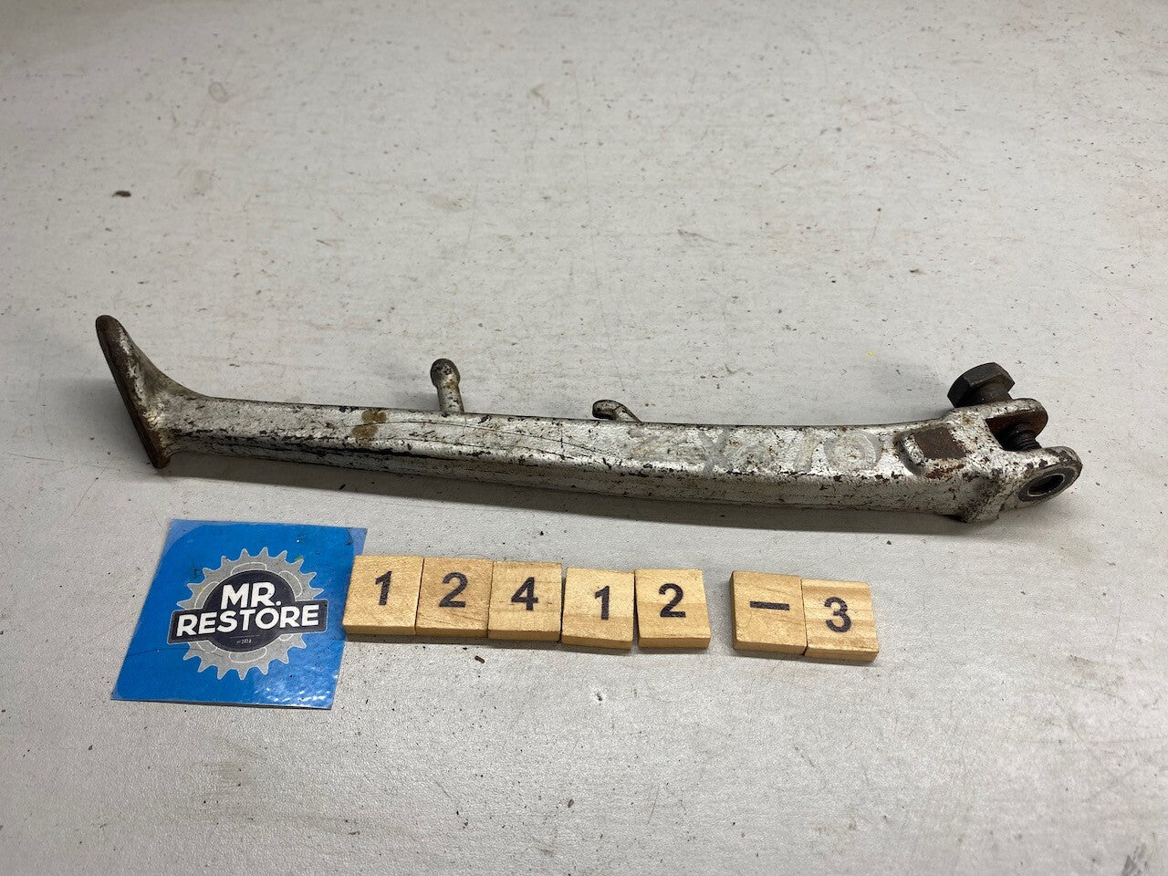 Kawasaki ZZR1100 ZX1100 ZX10 Side Stand Bolt & Nut (K31) 34024-1249