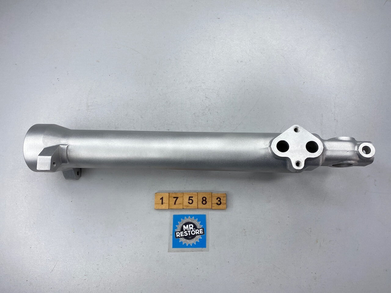 Suzuki RG500 RG400 OEM Front Fork Left Hand Outer Tube - Vapour Blasted