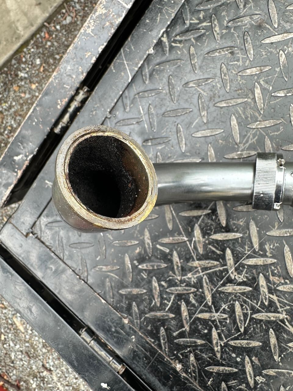 Suzuki GT250 R/H Exhaust Pipe Silencer Muffler & Baffle