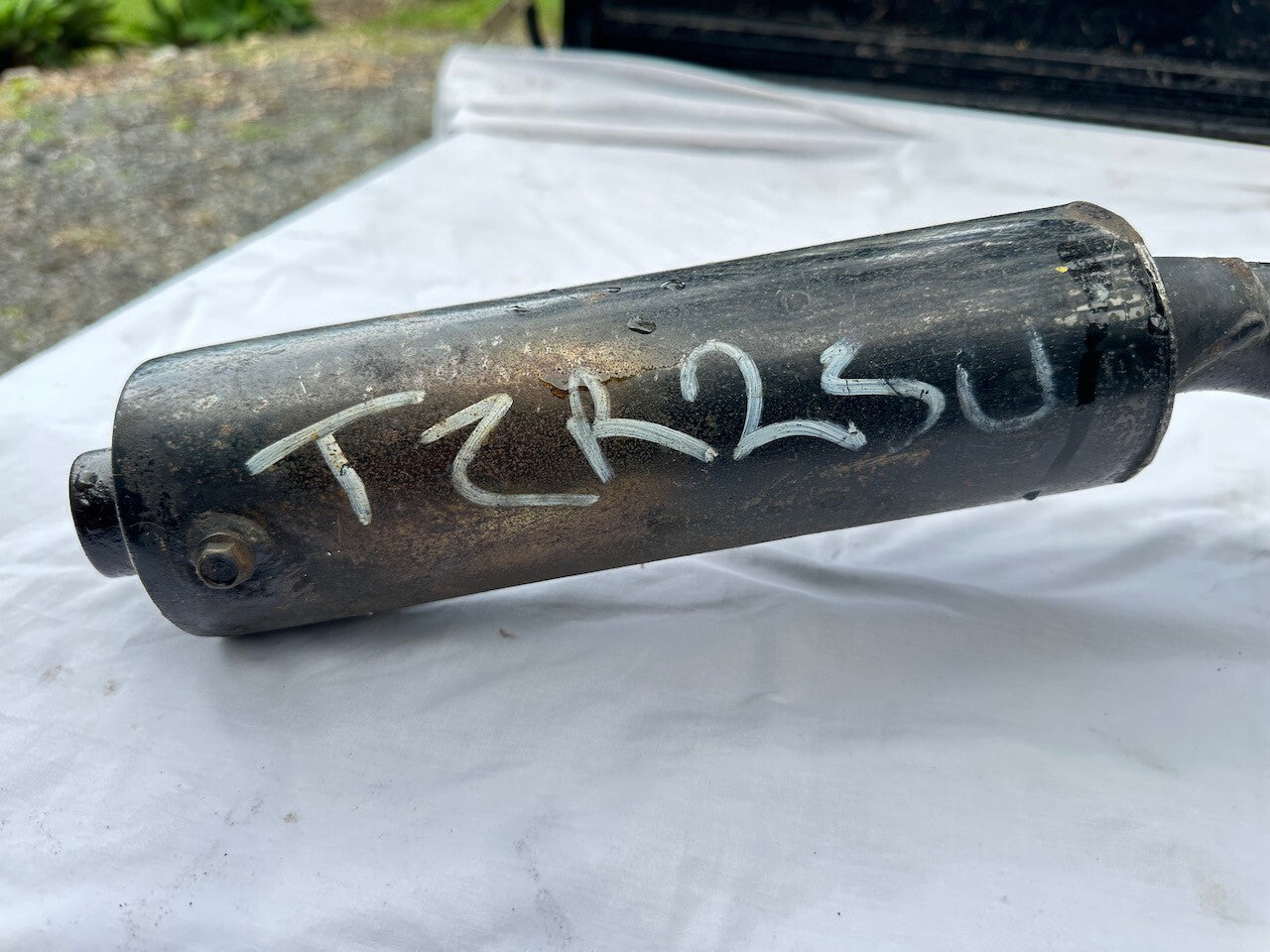 Yamaha TZR250 1KT 2MA OEM Right Hand Exhaust Pipe