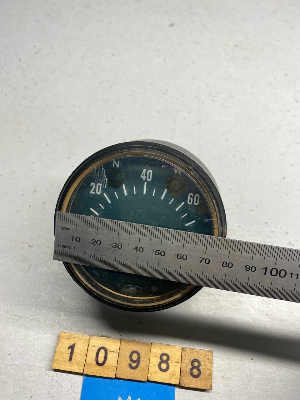 Japanese Vintage Classic Speedometer MPH Tested & Working (showing 9913 miles)