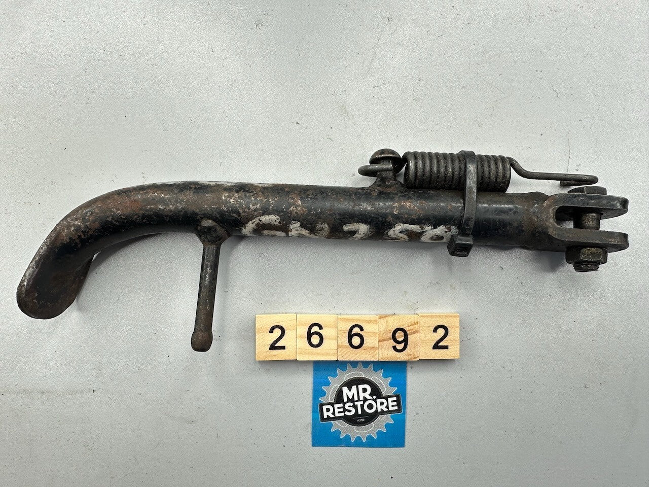 Suzuki GN250 Side Stand, Spring & Bolt