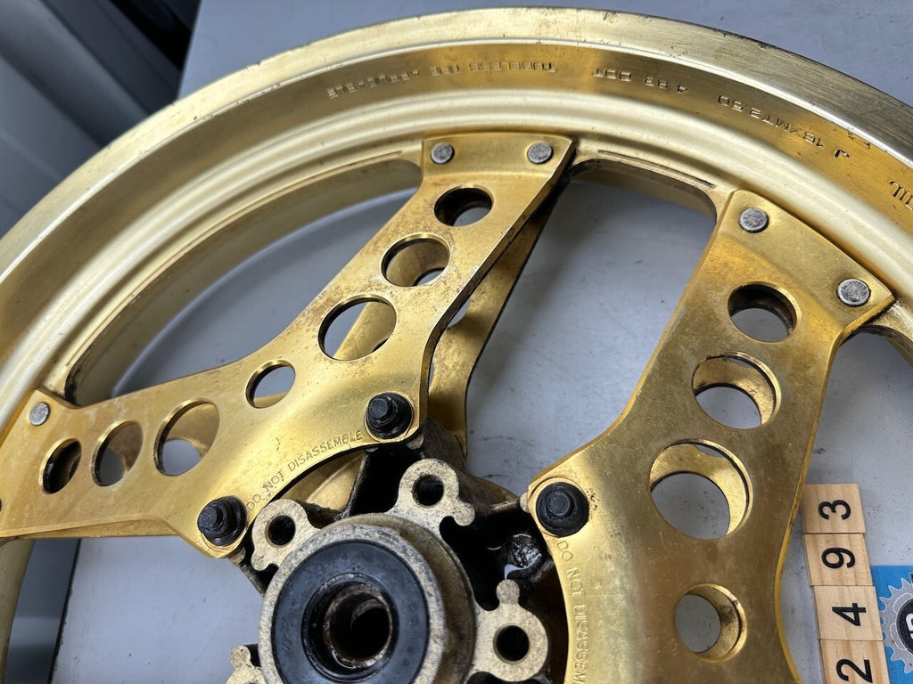 Honda VF750 Front Wheel 16 x 2.50 (Stamped April 1983)