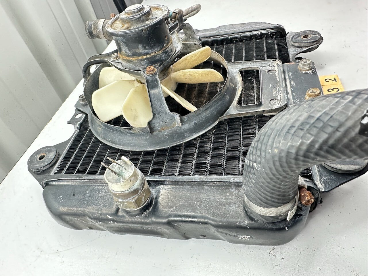 Kawasaki ZZR250 ZX250 EX250 '88-07' Radiator & Fan 39060-1087  59502-1066