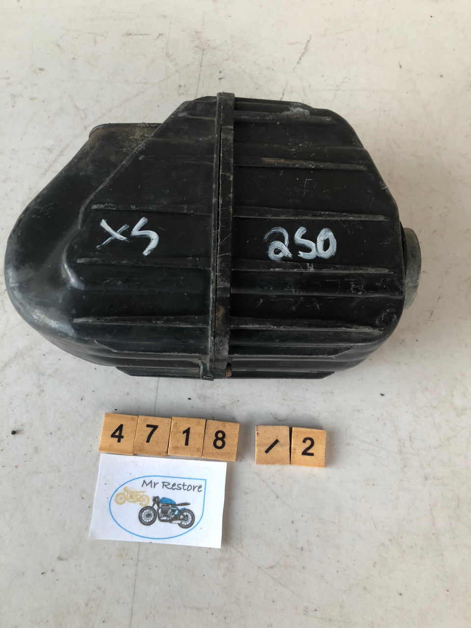 Yamaha XS250 Air Cleaner Box Filter