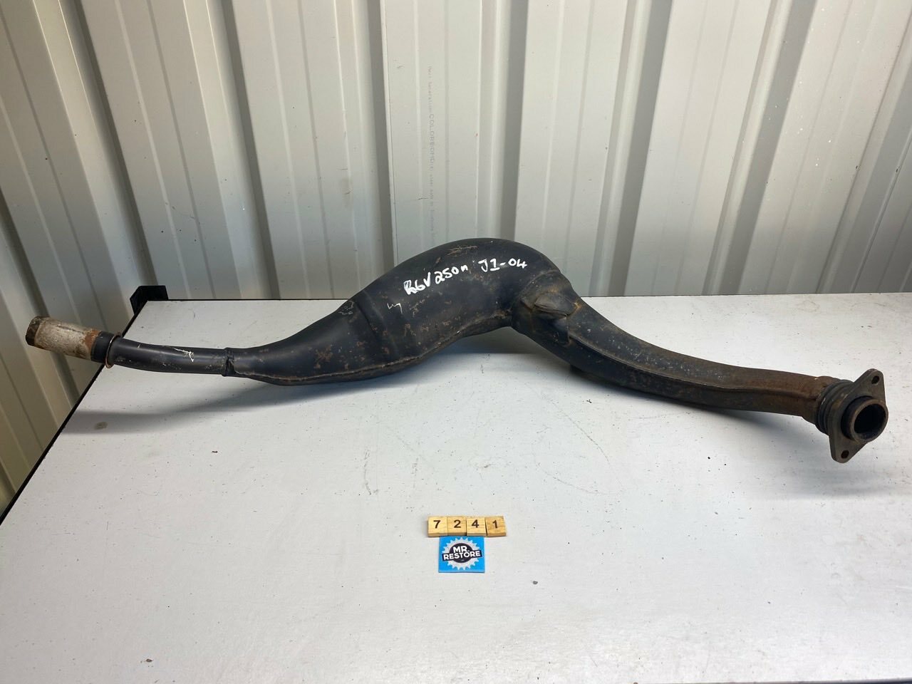 Suzuki RGV250 Original Exhaust Pipe OEM 22D0-1R