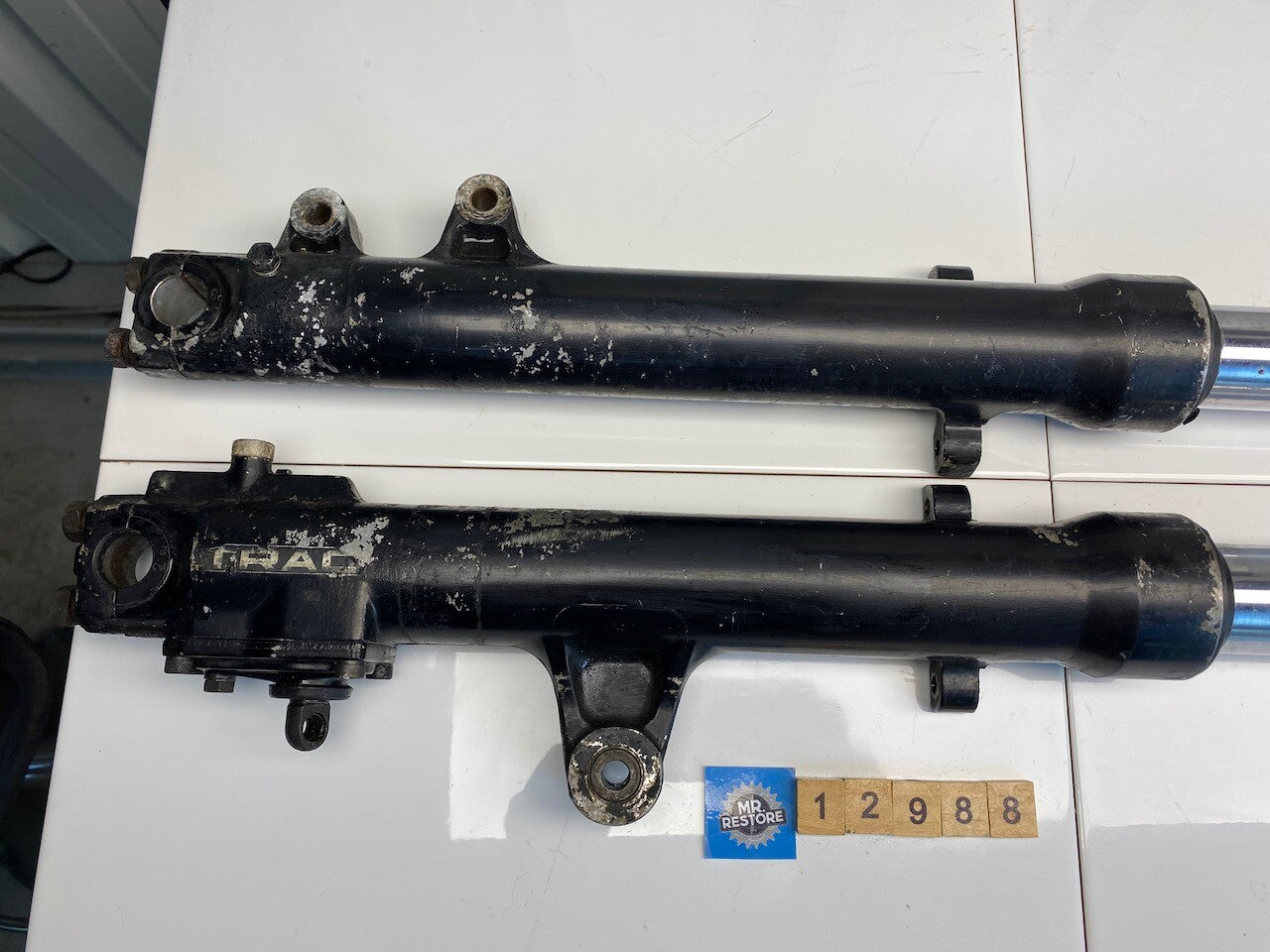 Honda VF1000F Interceptor 41mm Forks with TRAC damper - Pair