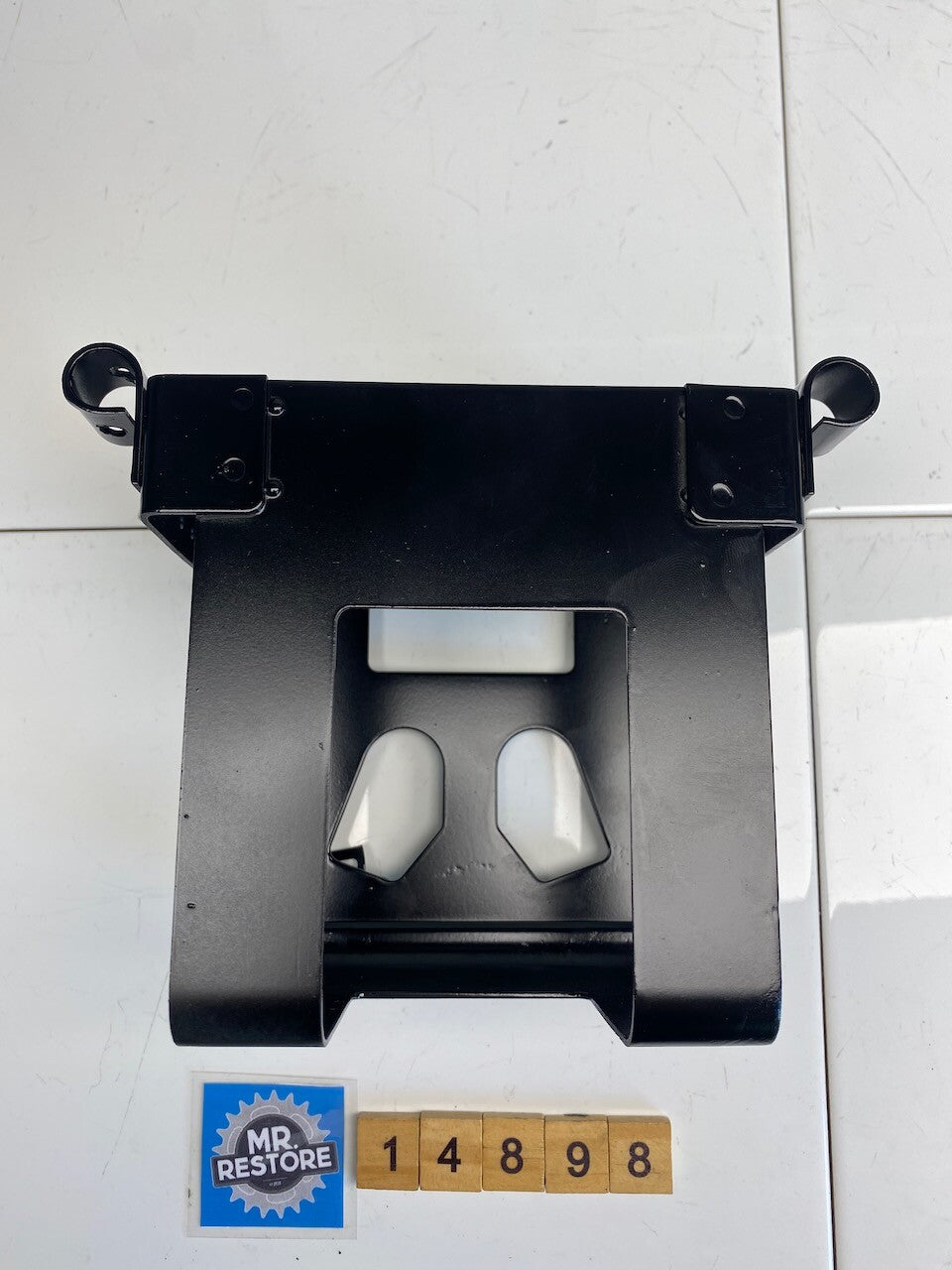 Suzuki GSX 750 Battery Box Holder Case - Early 80s - Re-painted