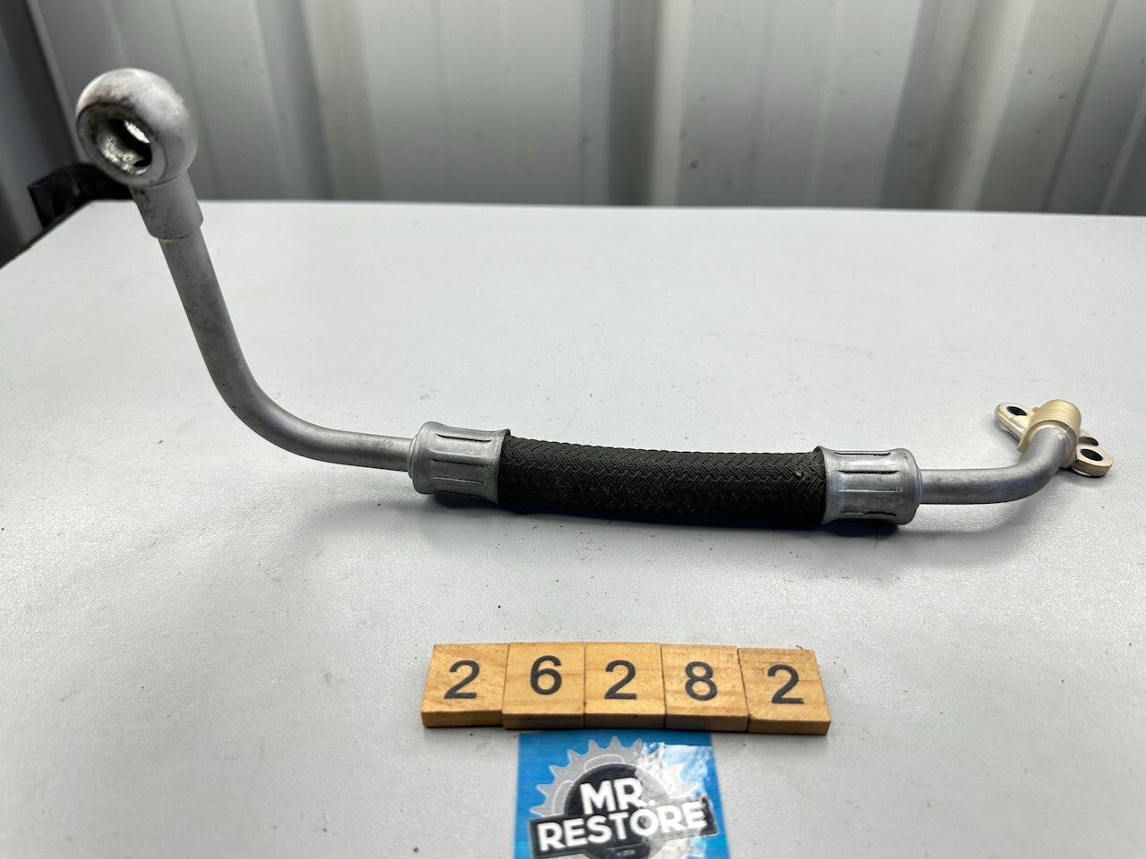 Yamaha FZR600 FZR500 Oil Cooler Hose Line Pipe 1 - 3HE-13464  3HE-13464-00