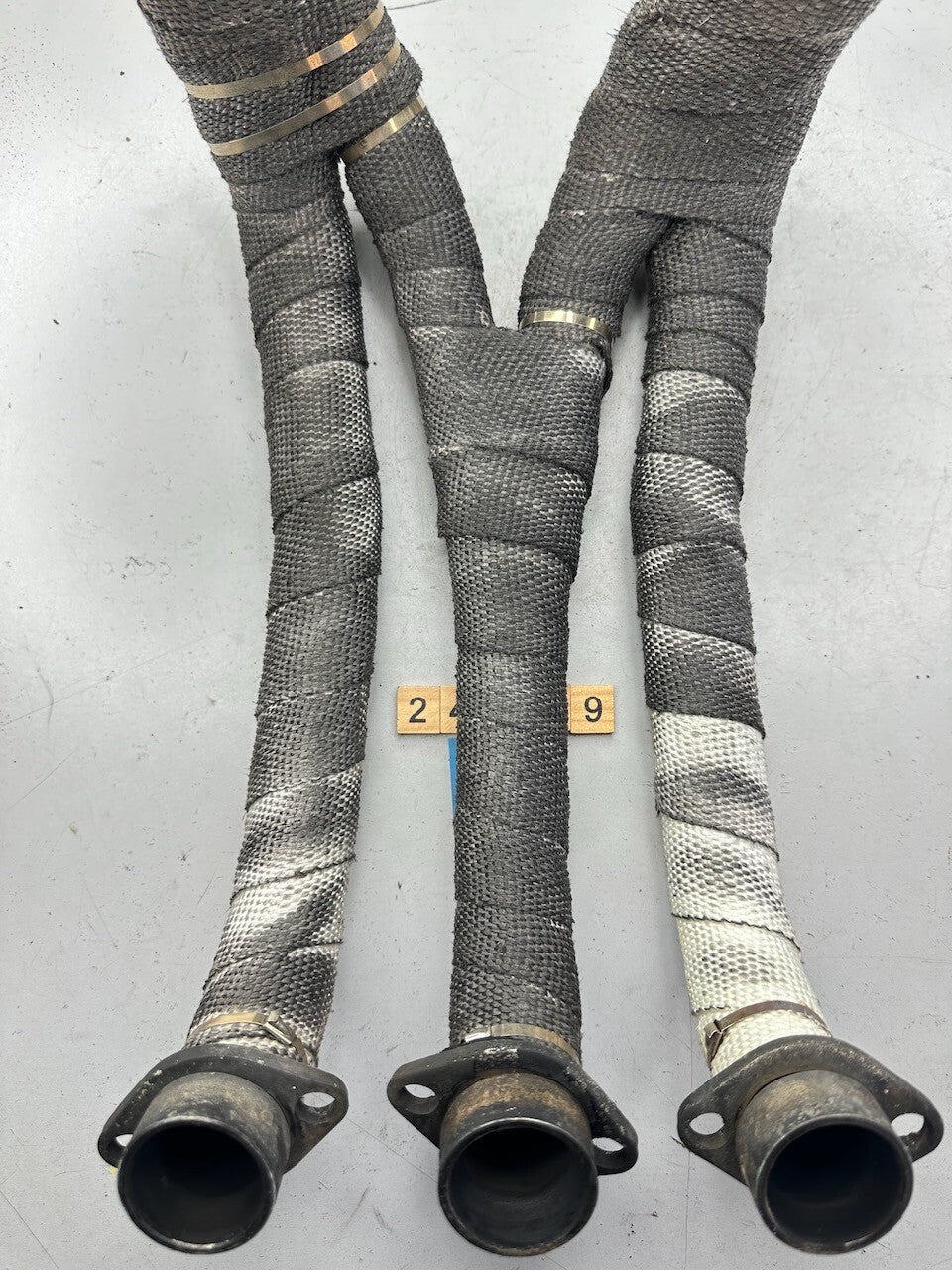Triumph Speed Triple T300 - OEM Exhaust Downpipes Headers