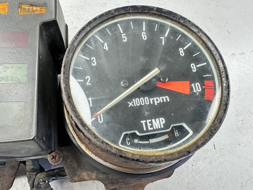 Honda CX500 C D Tachometer, Lights & Mount Bracket 37250-449-008