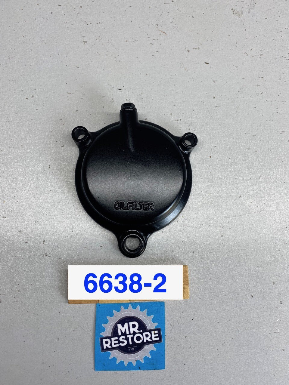 Yamaha XT 250 Oil Filter Cover - Reconditioned