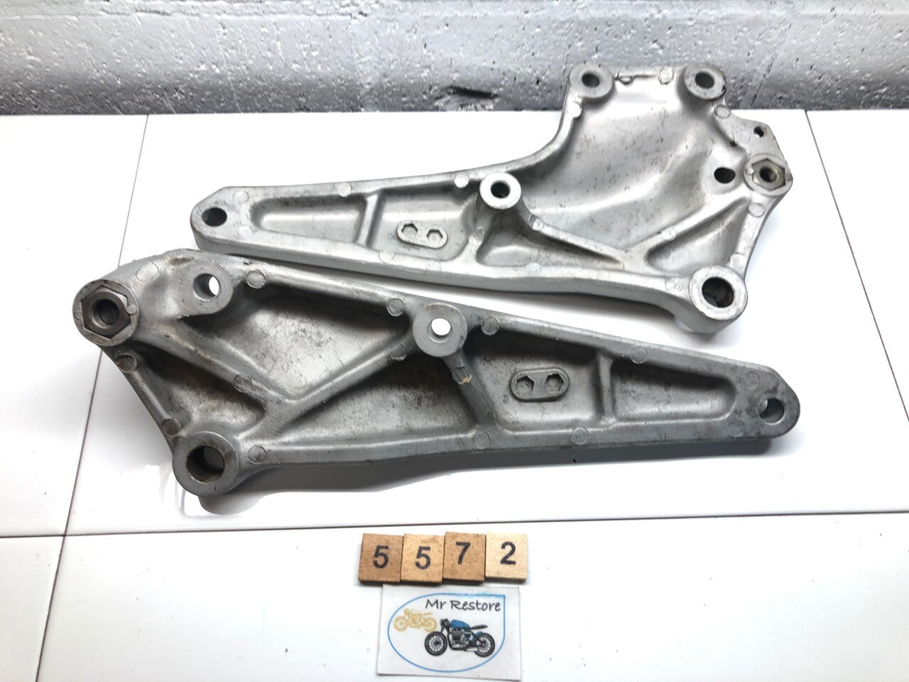Honda CB 250N 400N Super Dream Hawk Footrest Mounts
