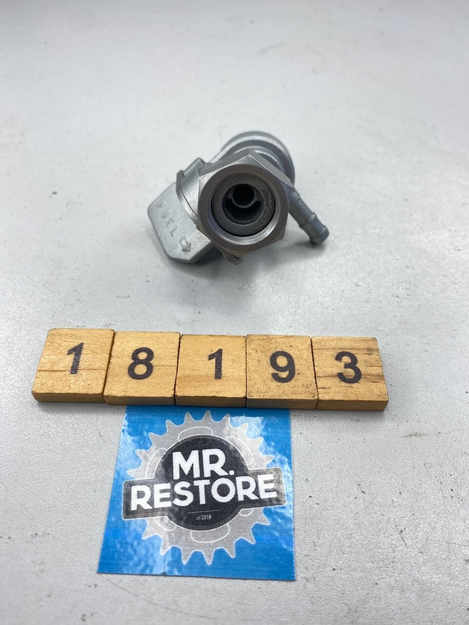 Honda XL250R CMX250 CM250 CB450SC OEM Gen Keihin Fuel Tap Vapour Blasted