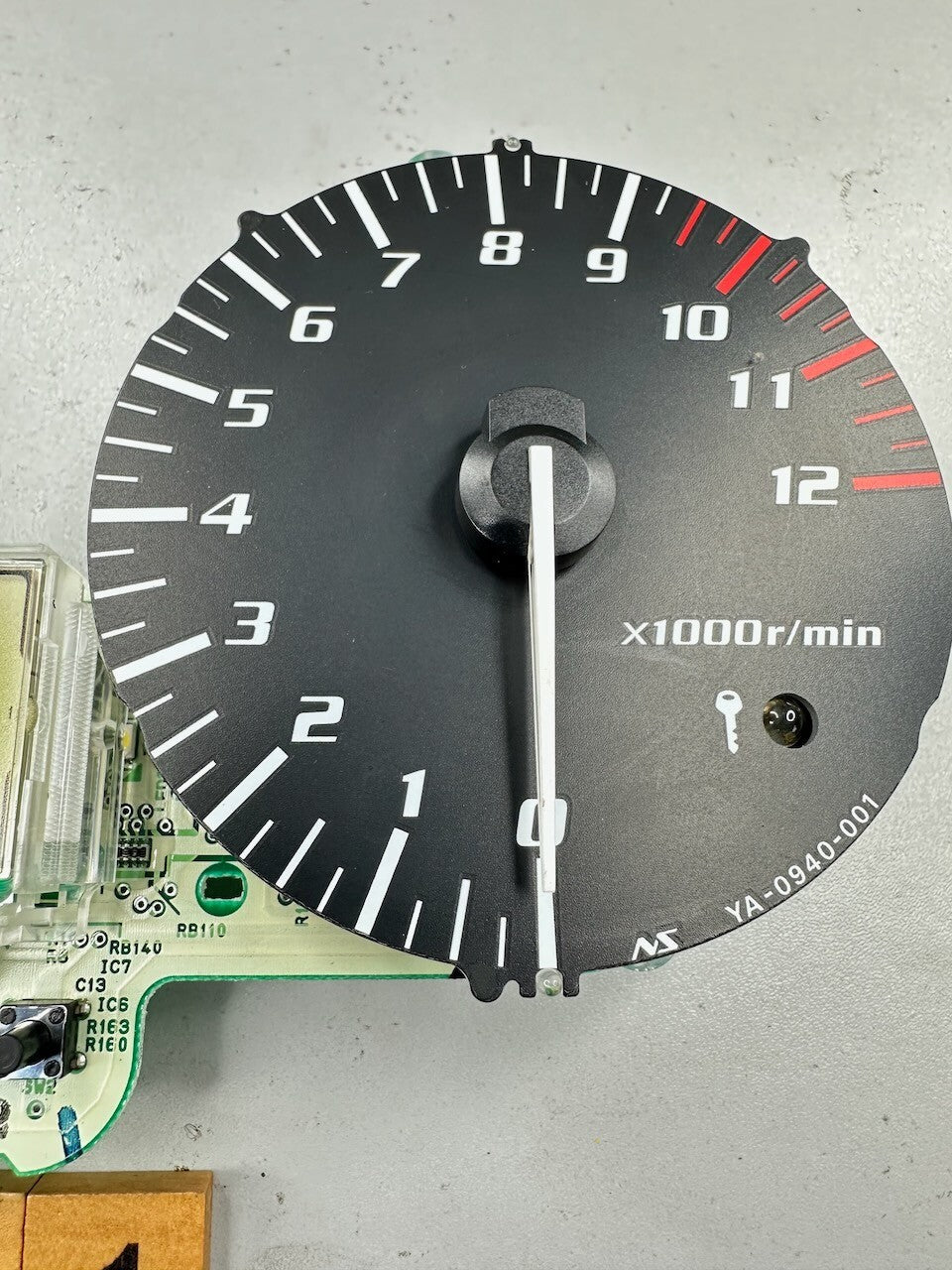 Yamaha XJR1300 KMH Meters Dash Speedometer Tachometer Fuel Gauge Assy. (tested)
