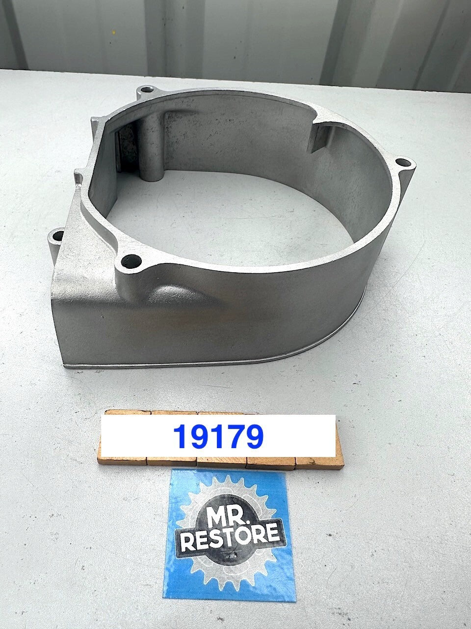 Kawasaki F7 175 F6 125 Left Hand Engine Cover Vapour Blasted 14031-042-80