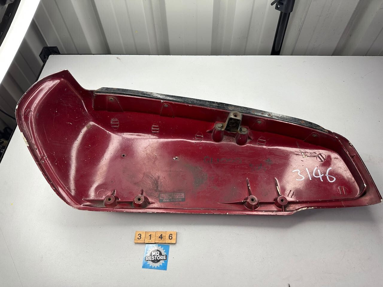 HONDA GL1000 1980s R/H Tank Side Panel