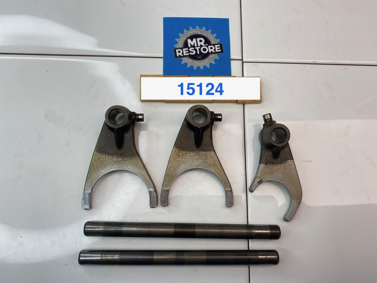 Suzuki GSX250F Across - Set of Gear Shift Forks 25211-38402 25411-33301