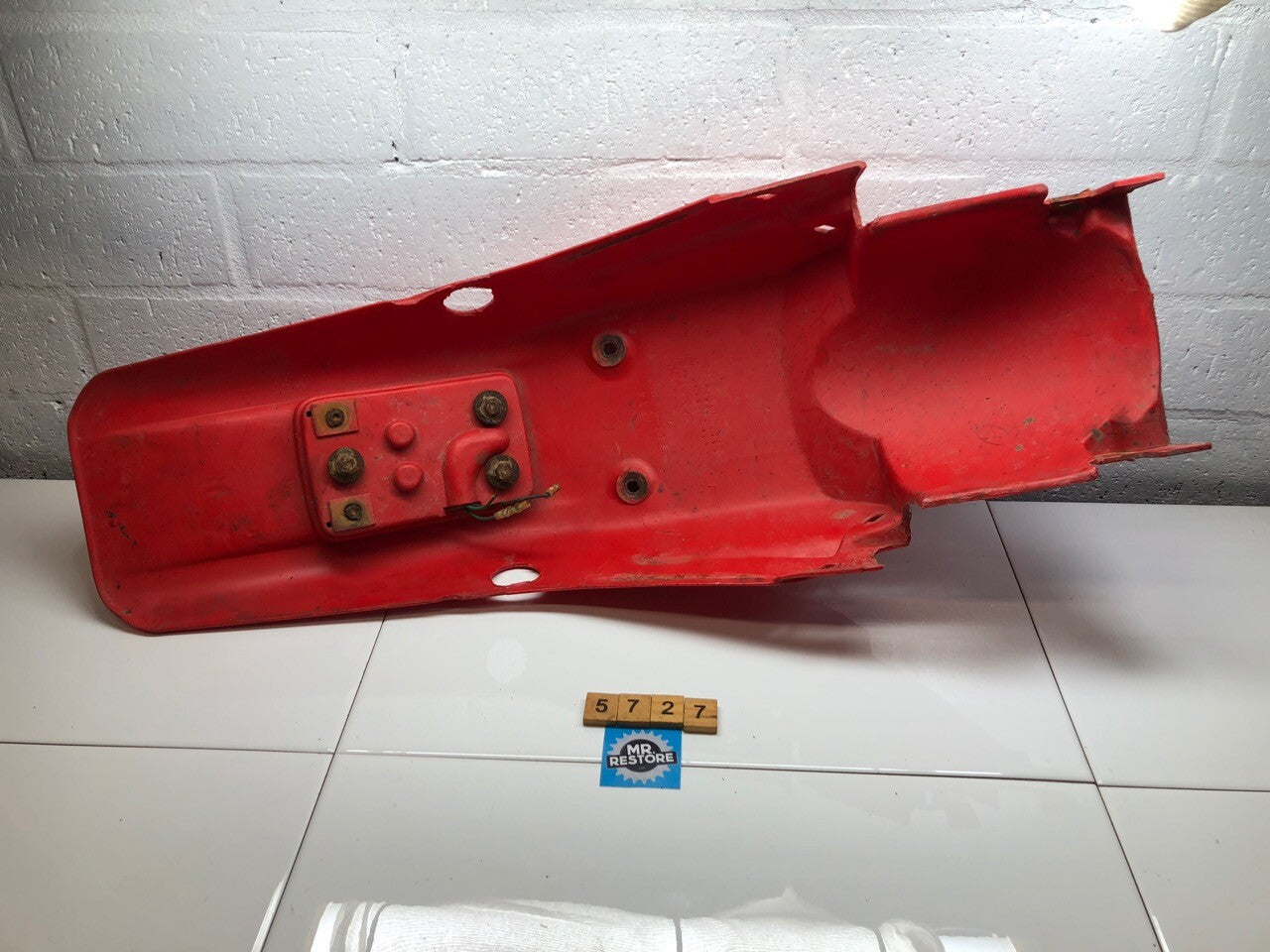 Honda XR 250 400 (1996) Rear Fender Mudguard & Tail Light OEM KCZ-A