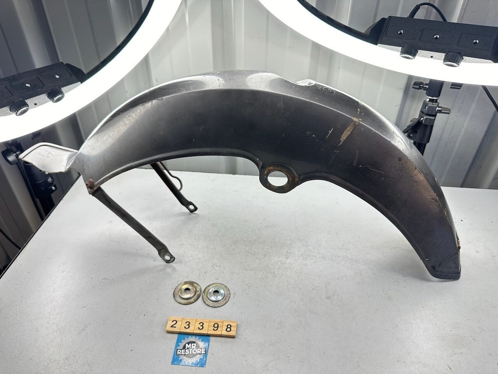 Yamaha V70 V80 V90 Front Mudguard Fender & Bracket (damaged)