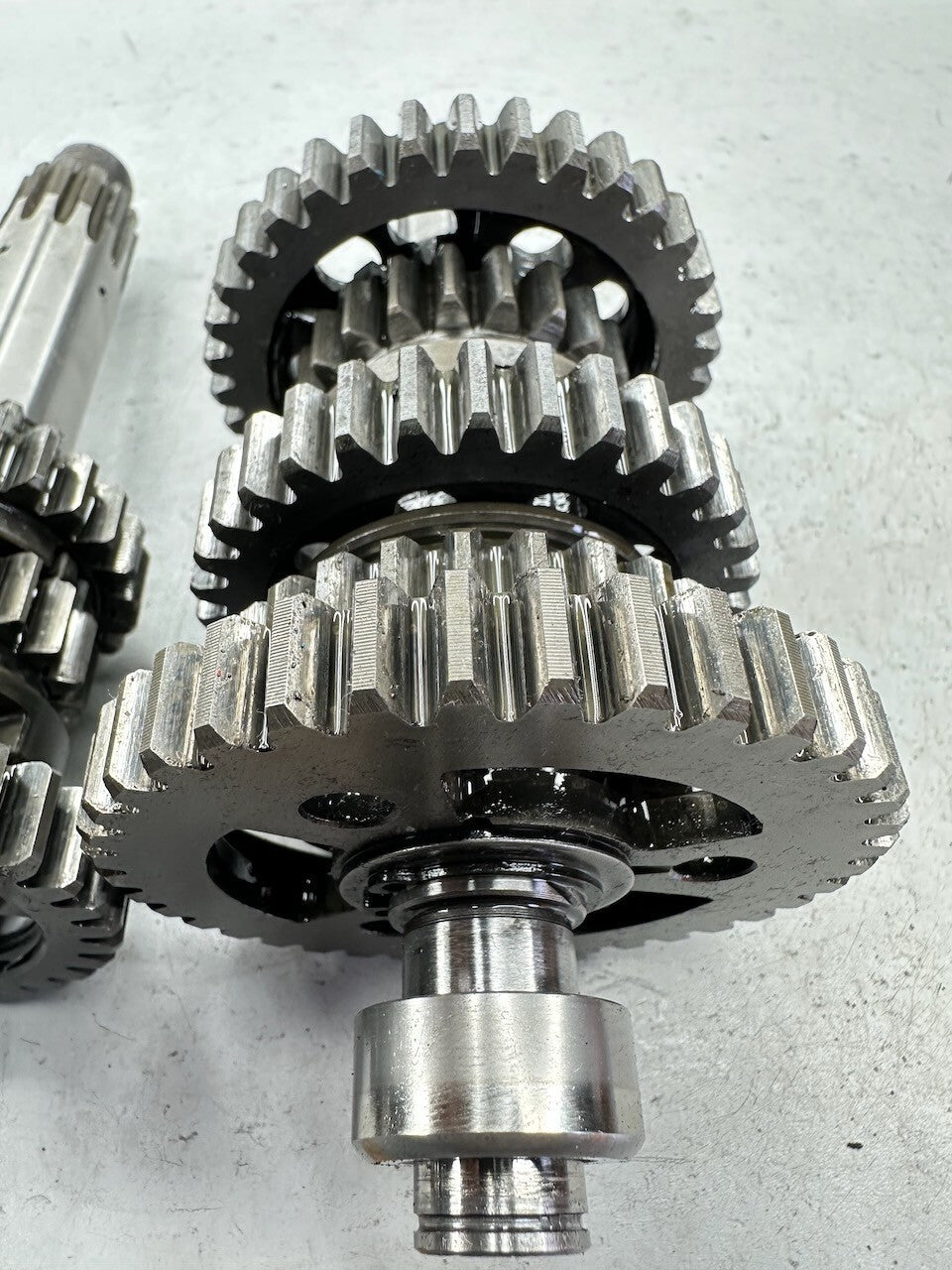 Yamaha TY250 A 1974 Transmission Gears & Shafts 434-17411  434-17421