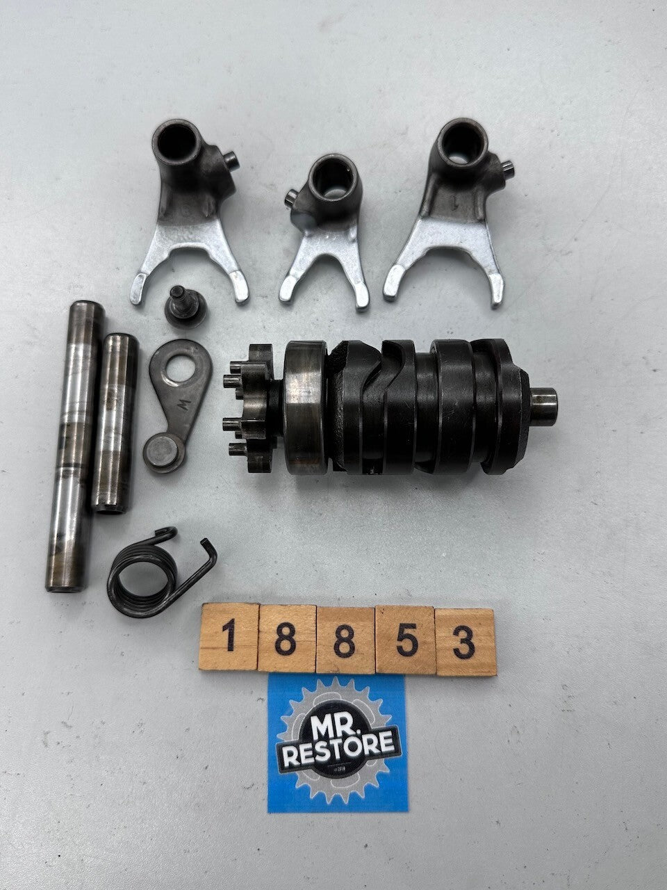 Yamaha YZ80L 1984 Gear Shift Selector Parts