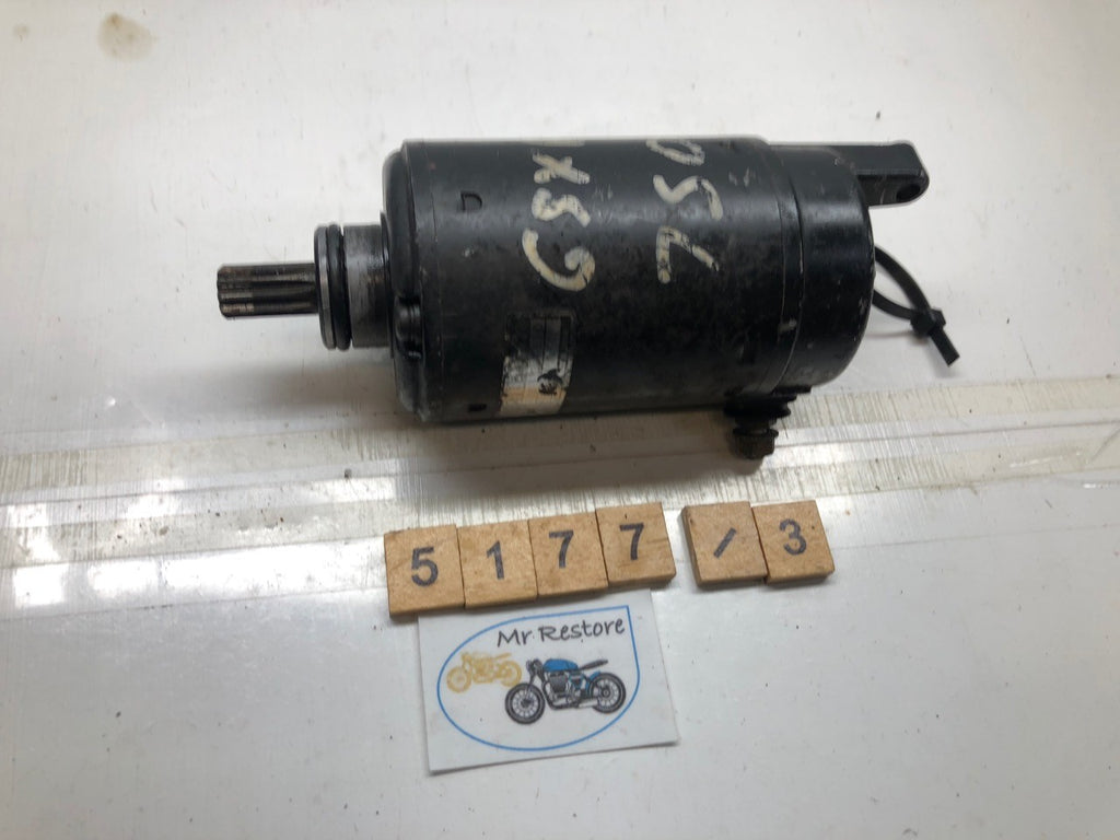 Suzuki GSXR750 J K L M Starter Motor OEM 31100-27A01 - Tested