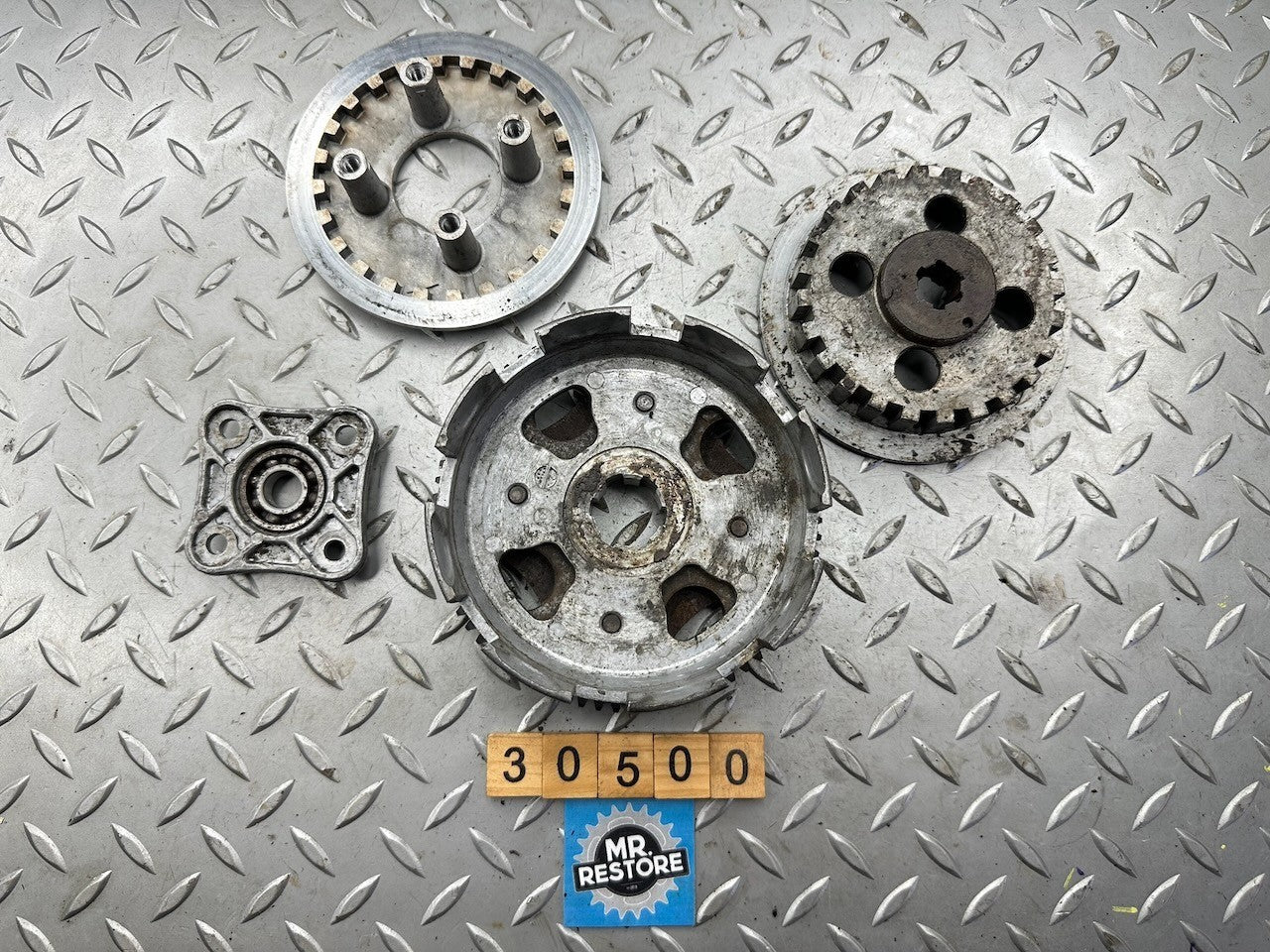 Honda XR75 1977-78 XR80 XL80 Clutch Assy. 22100-149  22350-115-020  22121-115-01