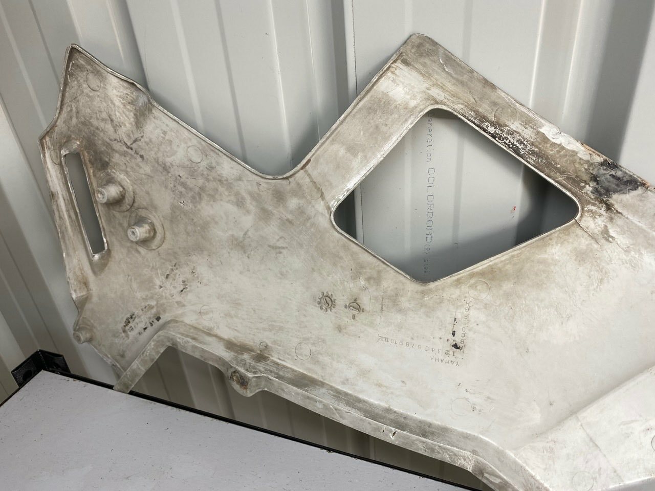 Yamaha XJ650 Turbo R/H Fairing Panel 16G-2835R-00-20 - Hard to find panel