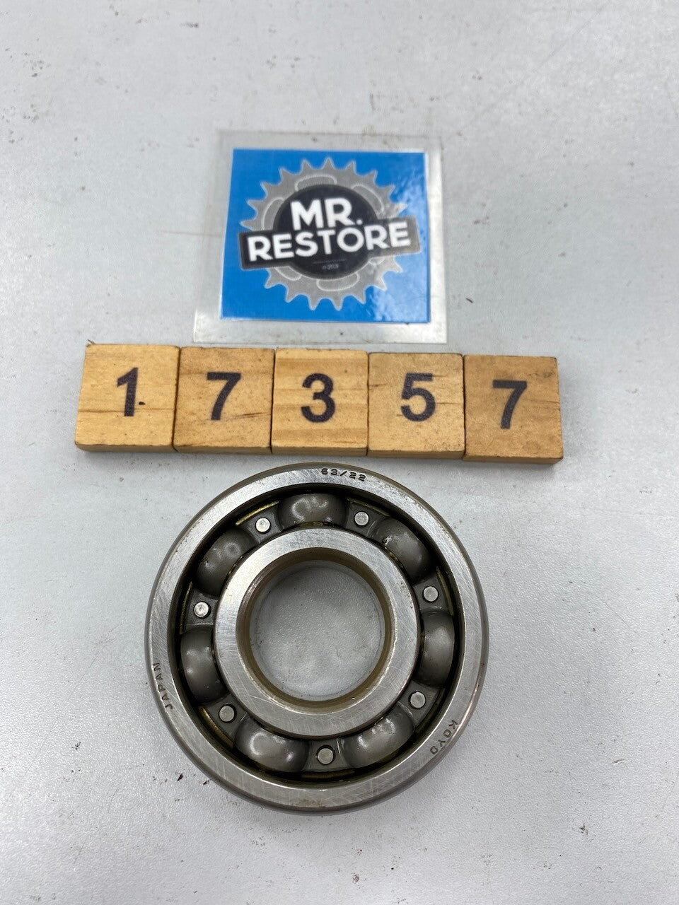 Suzuki RM125 PE175 VS1400 TU250 VL250 OEM Koyo Bearing 09262-22025