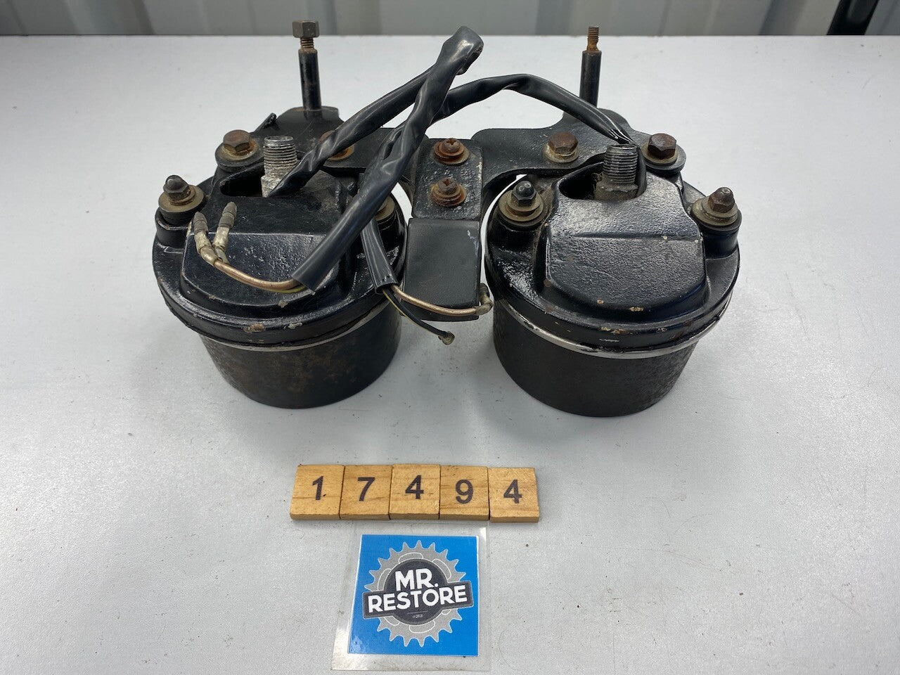 Kawasaki Z250 Dashboard Meters Instruments KMH - Tested 