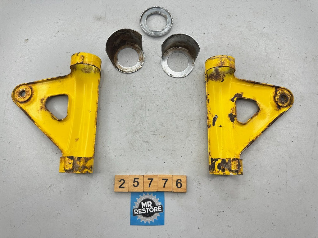 Yamaha AG100 Head Light Lamp Ear Mount Brackets
