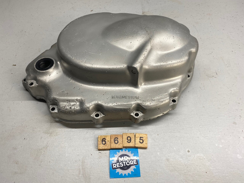 Honda XL 175 Magnesium Engine Side Cover - Vapour Blasted - VMX Classic