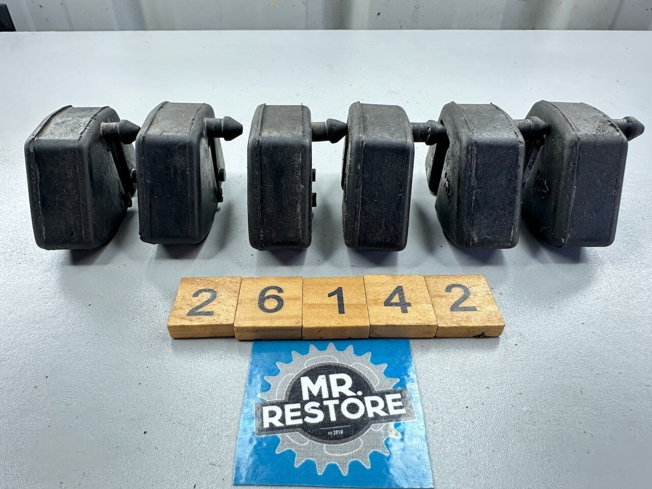 Suzuki RG500 RG400 GS500 OEM Cush Drive Rubber Damper Set of 6 - 64651-20A00