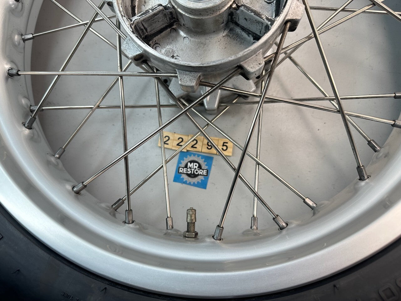 BMW G650GS 2010-15 17" OEM Spoked Rear Wheel & New Pirelli Tyre