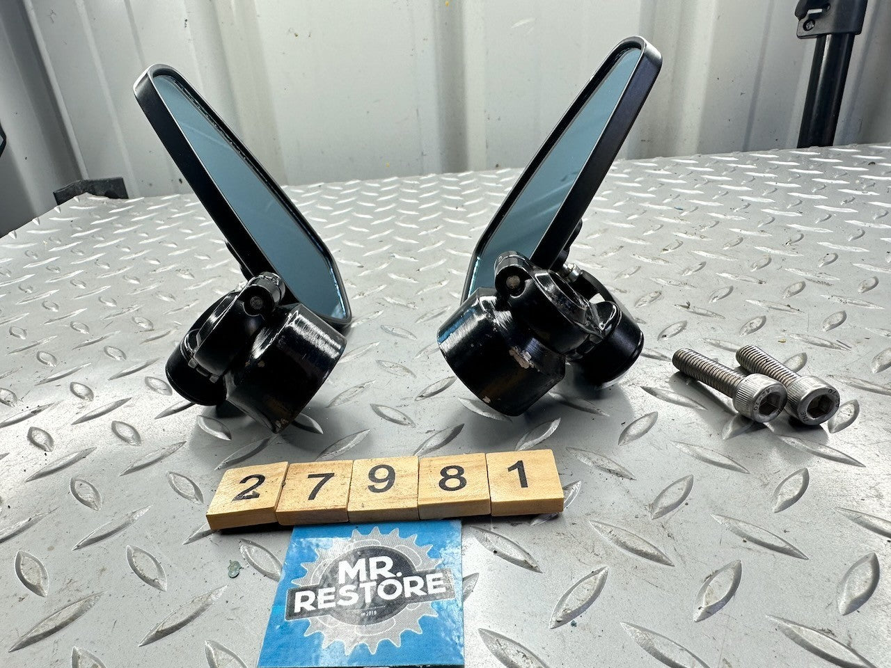 BMW K1300R K1300S K1200R K1200S After Market Bar Ends & Mirrors