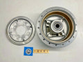 Honda CB200 Rear Wheel Hub Assy - Vapour Blasted