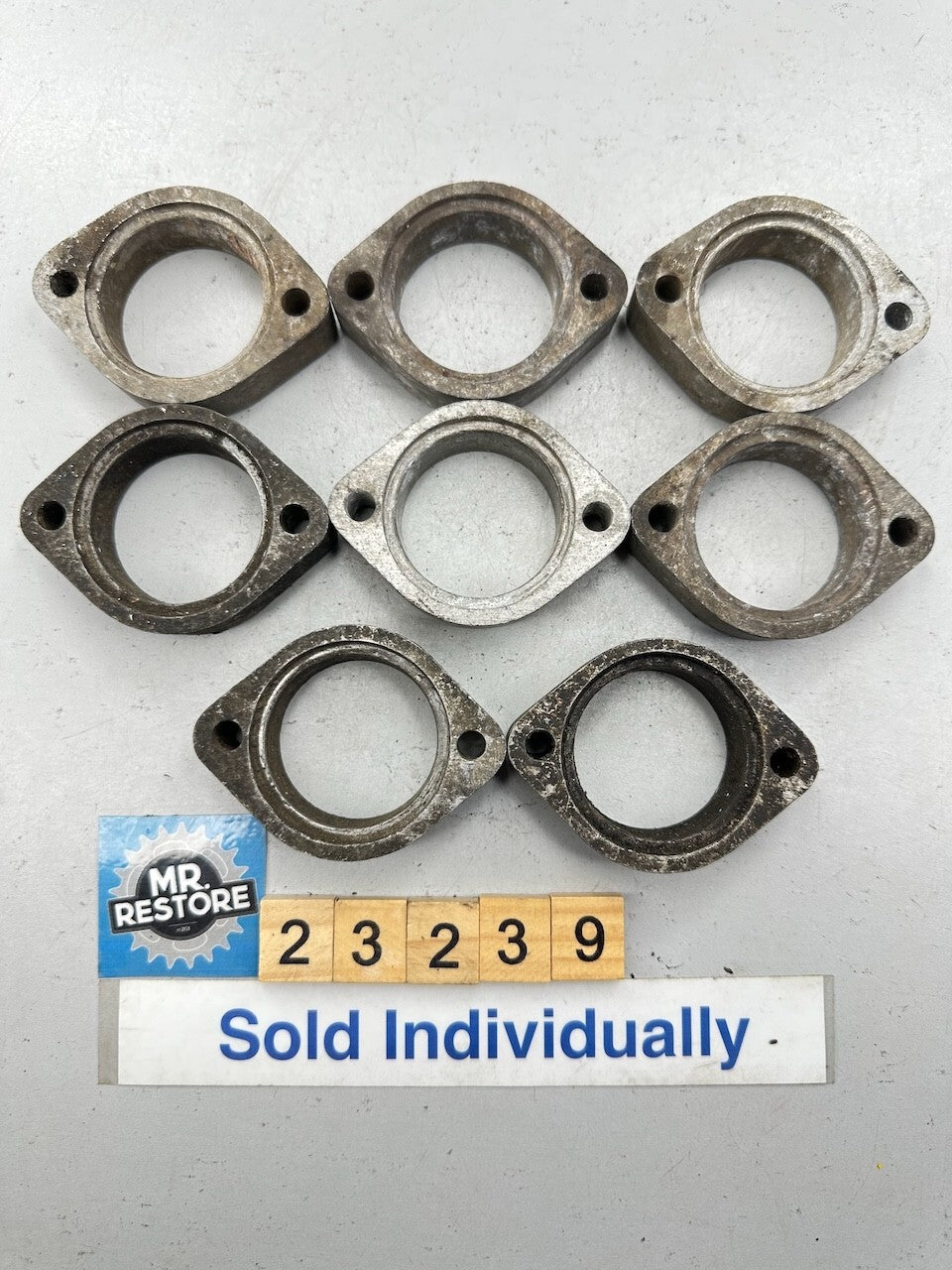 Kawasaki Z1100 Z750 ZX600 ZX550 ZX500 ZX400 EX250 Alloy Exhaust Ring Nut Flange